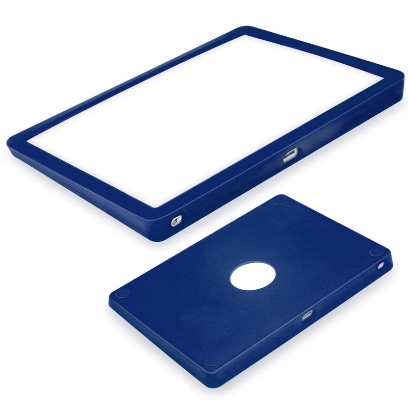 Hi Color Silicone case for Magic Trackpad 2 Silicon case for Apple Wireless Touchpad Apple Trackpad Protective Coverï¼ŒAnti-dust and Anti-Scratch Washable Wear-Resistant Silicone Skin (Dark Blue) - Image 1